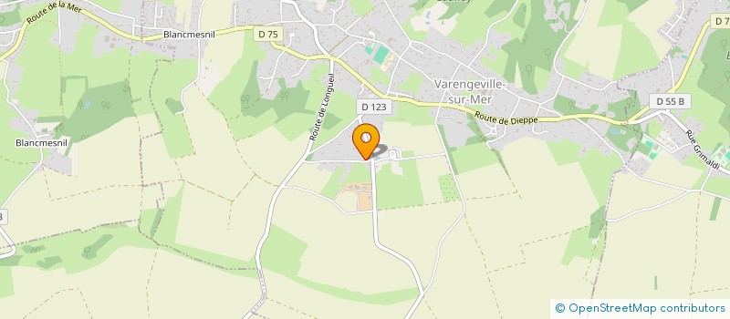 localisation de l'entreprise GFA GRETA à VARENGEVILLE-SUR-MER