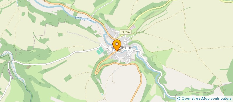 localisation de l'entreprise GFA  GROUPEMENT FONCIER AGRICOLE DU CORDON   AIGNAY-LE-DUC