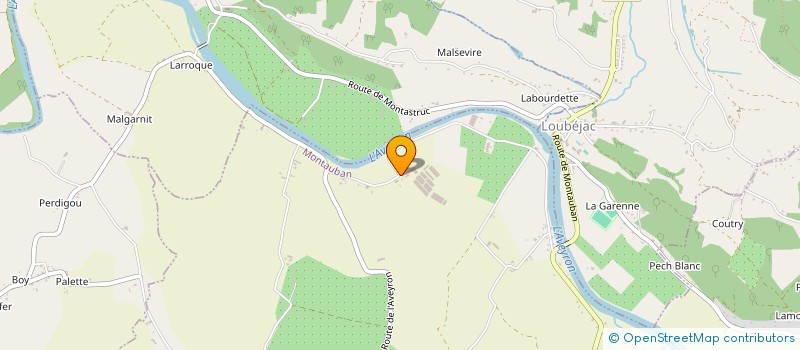 localisation de l'entreprise GFA GUIHARD  MONTAUBAN