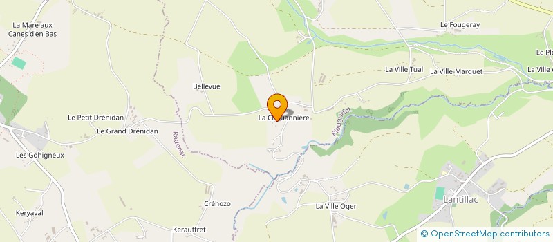 localisation de l'entreprise GFA GUILLAUME  PLEUGRIFFET