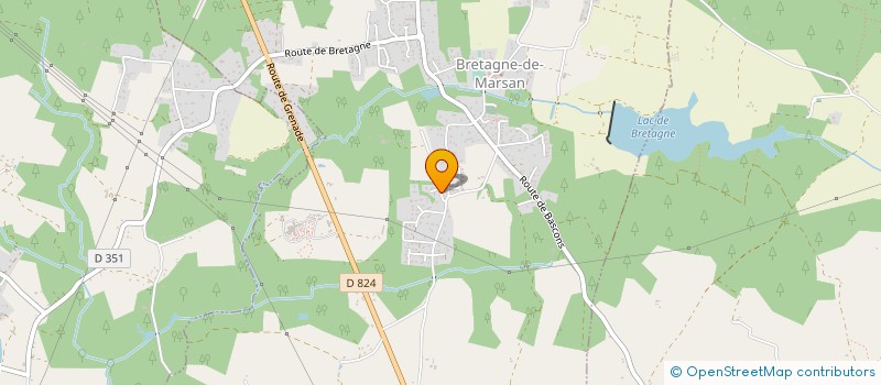 localisation de l'entreprise GFA HARAMBAT  BENQUET