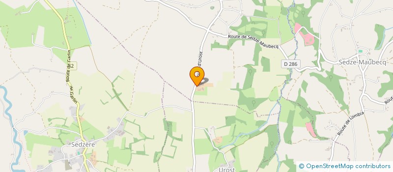 localisation de l'entreprise GFA HAURIAU  LESPOURCY