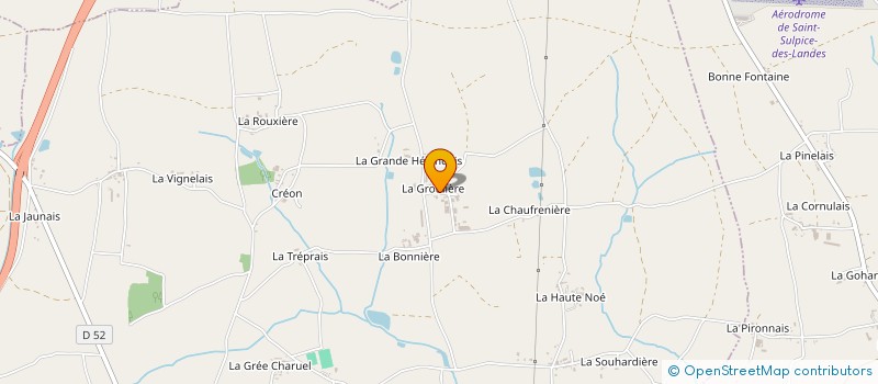 localisation de l'entreprise GFA HAUTBOIS  LA DOMINELAIS