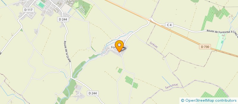 localisation de l'entreprise GFA HAUTE PERCHE  SEMUSSAC