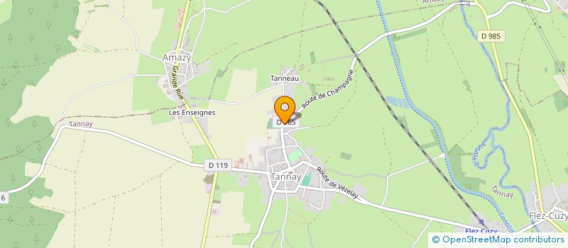localisation de l'entreprise GFA HENARD à METZ-LE-COMTE