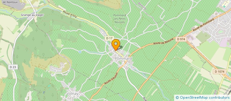 localisation de l'entreprise GFA HERITIERS AF-GROS  POMMARD