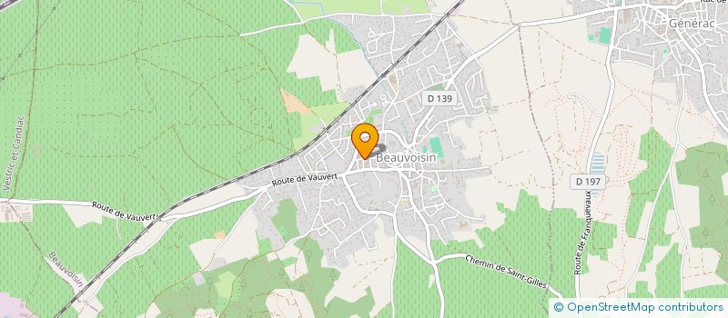 localisation de l'entreprise GFA HERITIERS ROQUE PAUL  BEAUVOISIN