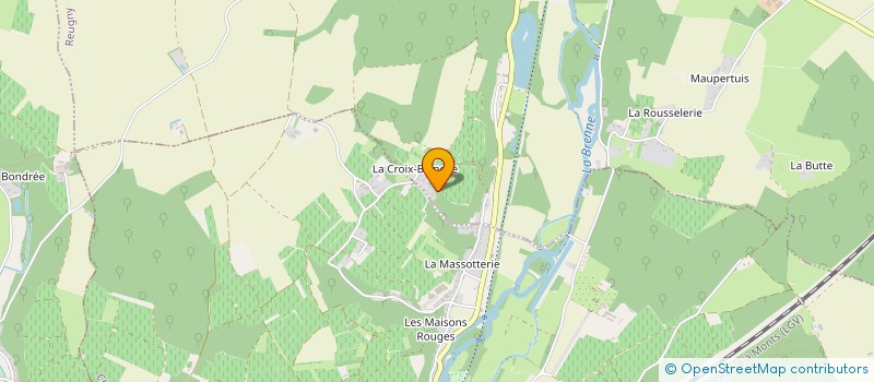 localisation de l'entreprise GFA HERIVAULT à REUGNY