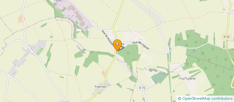 localisation de l'entreprise GFA HERON  SAINT ANDRE DE L'EURE