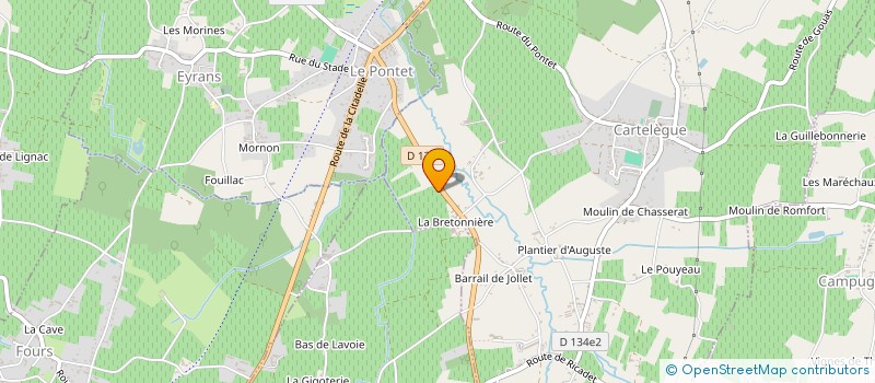 localisation de l'entreprise GFA HEURLIER  MAZION