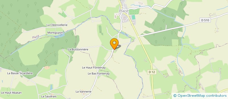 localisation de l'entreprise GFA HMC  ALEXAIN