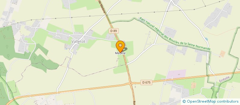 localisation de l'entreprise GFA HOPSORE  VALLETOT