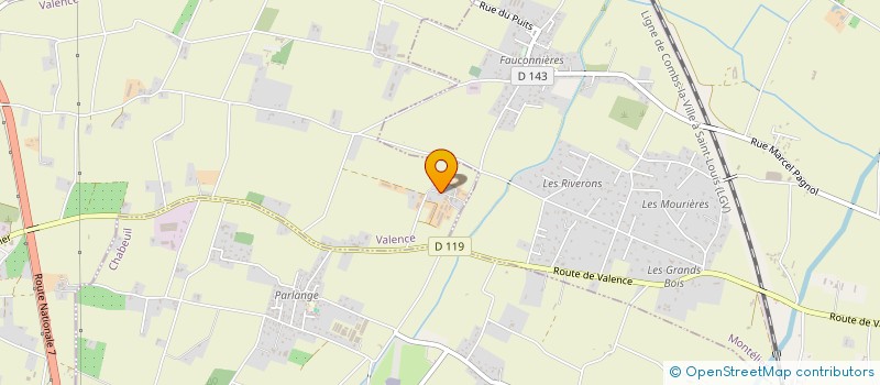 localisation de l'entreprise GFA HORIZON à VALENCE