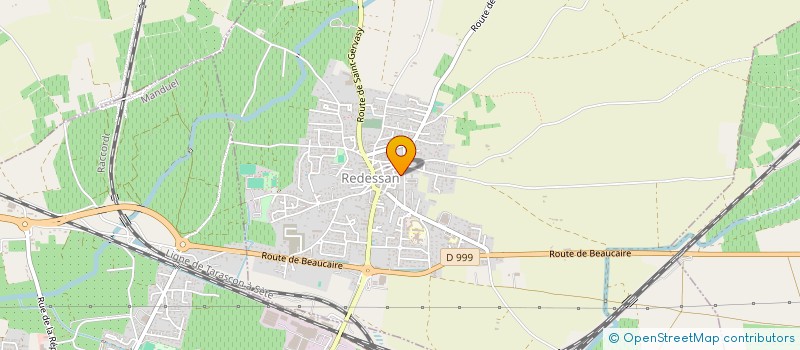 localisation de l'entreprise GFA HORNUNG  REDESSAN