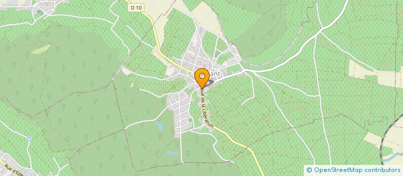 localisation de l'entreprise GFA HURET COLAS  CRAMANT