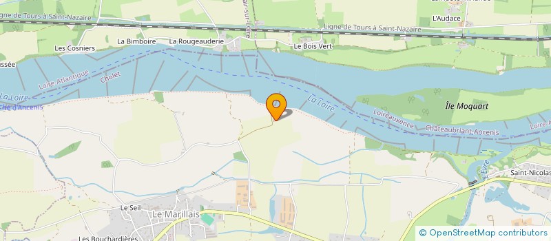 localisation de l'entreprise GFA ILE POULAS  MAUGES-SUR-LOIRE