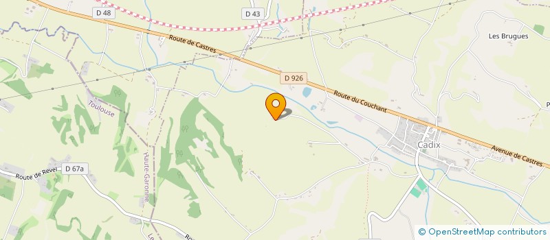 localisation de l'entreprise GFA IMART  AGUTS