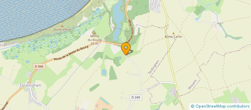 localisation de l'entreprise GFA INGHEN  TARDINGHEN