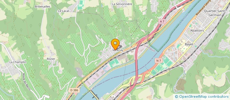 localisation de l'entreprise GFA J3MA  AMPUIS