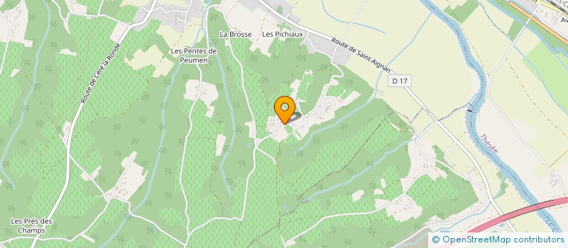 localisation de l'entreprise GFA JACKY MARTEAU  POUILLE