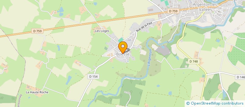 localisation de l'entreprise GFA JANNETEAU  VAL EN VIGNES