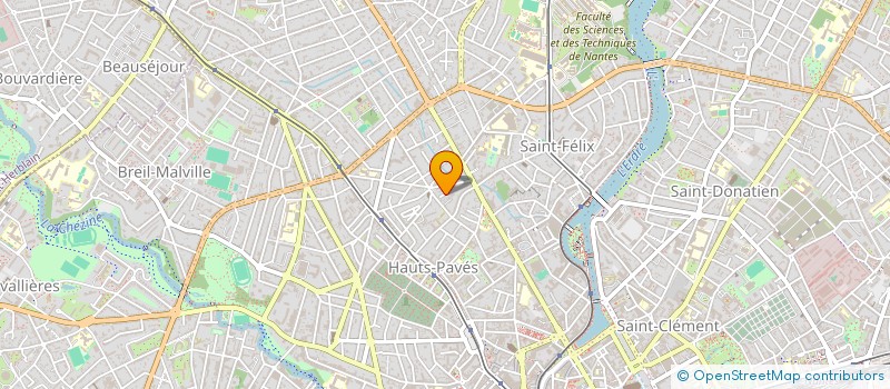 localisation de l'entreprise GFA JANNIN & FILS à NANTES