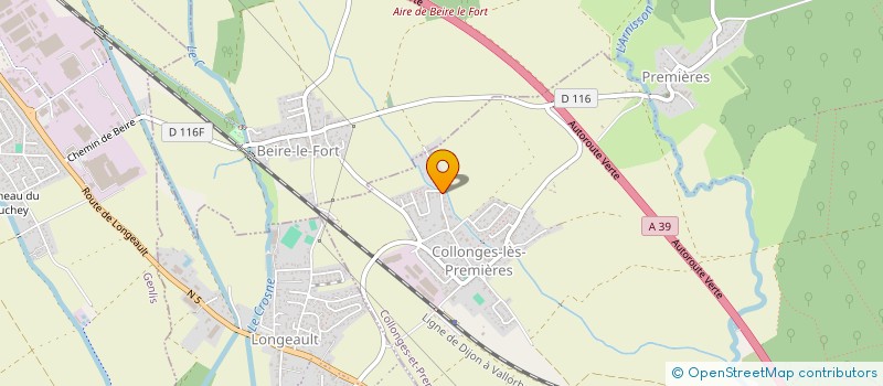 localisation de l'entreprise GFA JANSON  COLLONGES-ET-PREMIERES