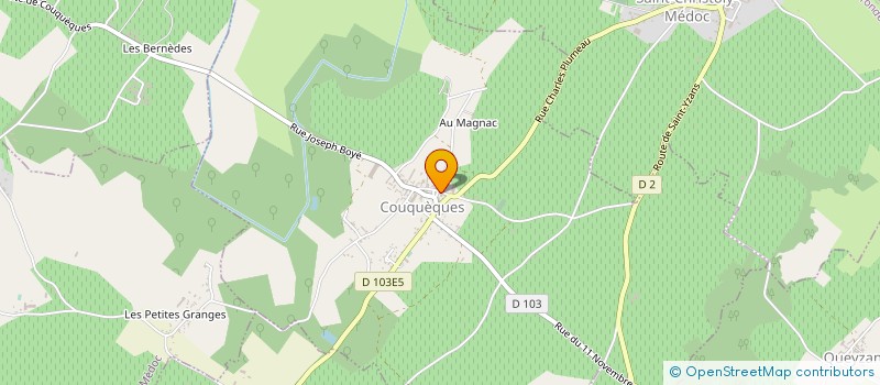 localisation de l'entreprise GFA JEAN BOIVERT ET FILS  COUQUEQUES