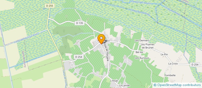 localisation de l'entreprise GFA JEAN MARC RENOU  ANGLADE