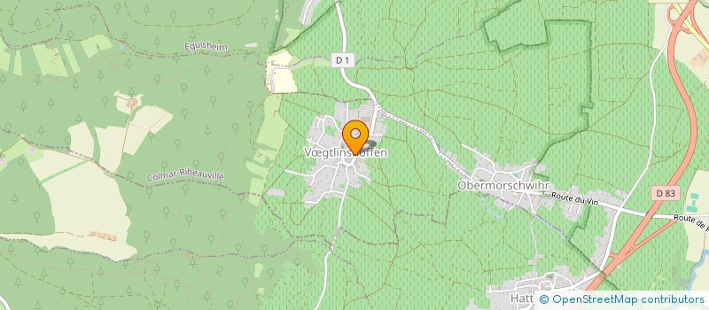 localisation de l'entreprise GFA JEAN PHILIPPE HARTMANN  VGTLINSHOFFEN