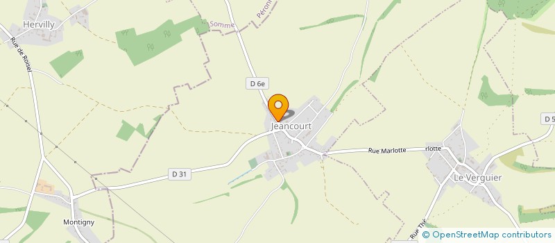 localisation de l'entreprise GFA JEANCOURT  JEANCOURT