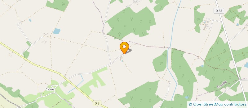 localisation de l'entreprise GFA JFH  ECUEILLE