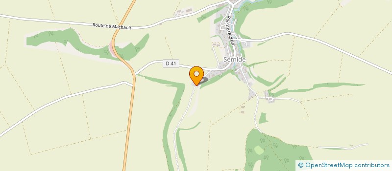 localisation de l'entreprise GFA JLA  SEMIDE