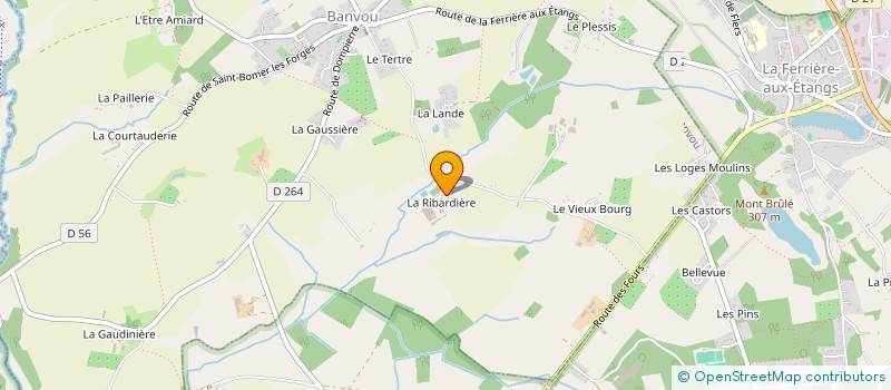 localisation de l'entreprise GFA JOSEPHA KARENA à BANVOU