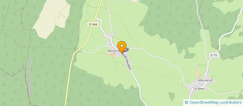 localisation de l'entreprise GFA JPC  BEAUVILLIERS