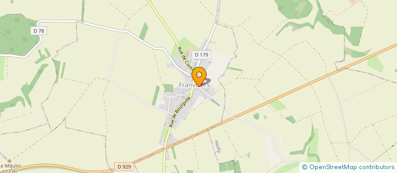 localisation de l'entreprise GFA KAAMELOT  FRANVILLERS