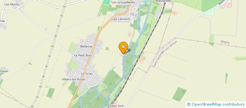 localisation de l'entreprise GFA KD  SAINTE-LIZAIGNE