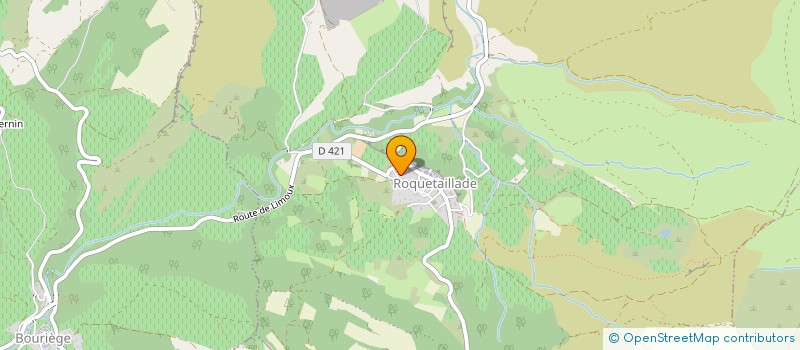 localisation de l'entreprise GFA KEV & REN  ROQUETAILLADE-ET-CONILHAC