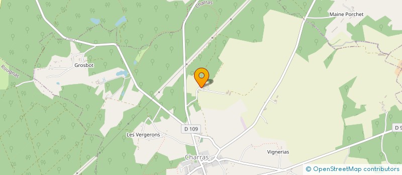 localisation de l'entreprise GFA KLS à CHARRAS