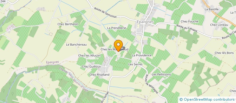 localisation de l'entreprise GFA L'ENCLOUSE DES VIGNES  FLOIRAC