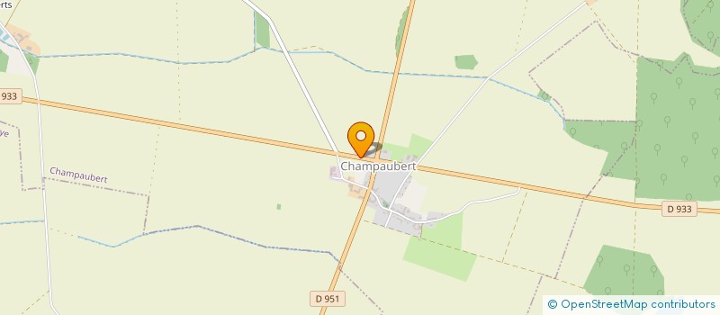 localisation de l'entreprise GFA L'EPINE  CHAMPAUBERT