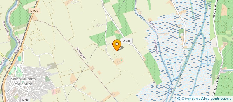 localisation de l'entreprise GFA L&G  AIMARGUES