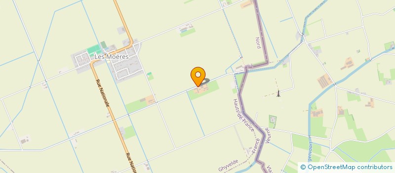 localisation de l'entreprise GFA L'OCTOGONE  GHYVELDE