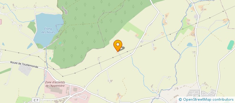 localisation de l'entreprise GFA LA BARERE  SAINT-CHRISTOPHE-DU-BOIS