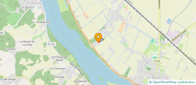 localisation de l'entreprise GFA LA BOIRE DU MOU à GENNES-VAL-DE-LOIRE