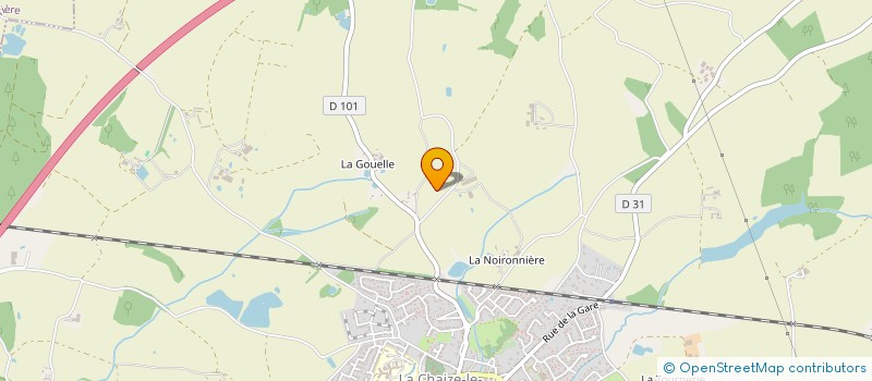 localisation de l'entreprise GFA LA BRECHOLIERE  LA CHAIZE-LE-VICOMTE