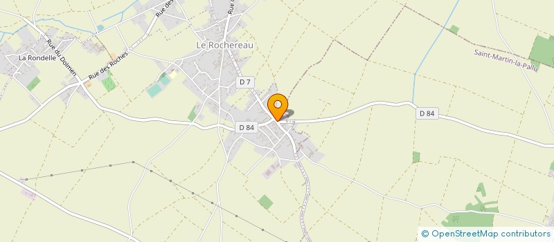 localisation de l'entreprise GFA LA CHAIGNEROTTE  CHAMPIGNY EN ROCHEREAU