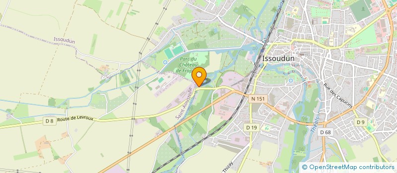 localisation de l'entreprise GFA LA CHAPELLE à ISSOUDUN