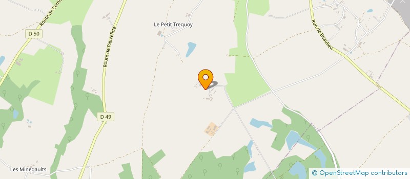 localisation de l'entreprise GFA LA CHAVANNIERE  CHATILLON-SUR-LOIRE