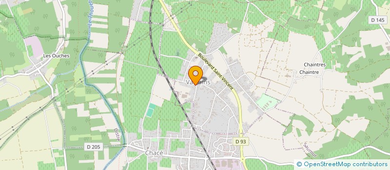 localisation de l'entreprise GFA LA CHENAIE DES MOULINS  VARRAINS